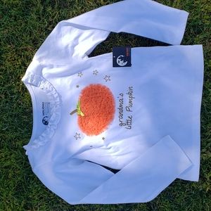 New Halloween white top size 5